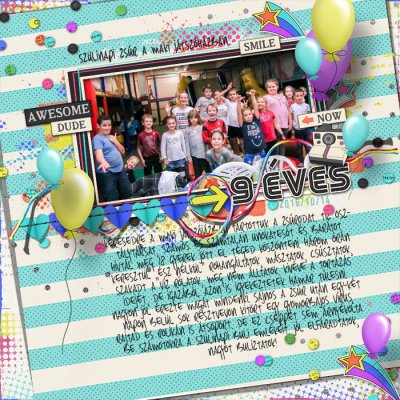 My Son's 9th bday party