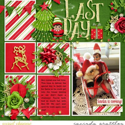 Elf on a shelf - last day