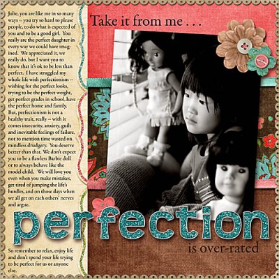 Perfection is Over-rated