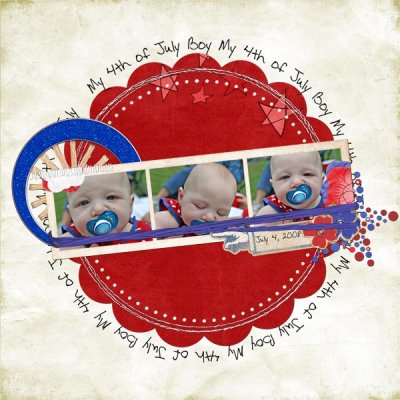 My 4th of July Boy
