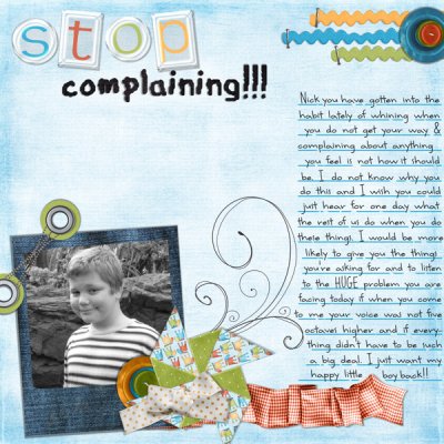 Sugar Free Challenge #46-Take It From Me-stop complaing