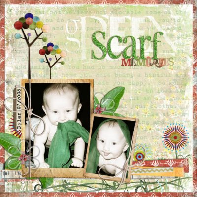 Green Scraf