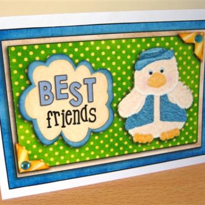 Best Friends card
