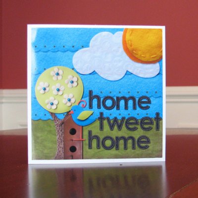 Home Tweet Home - hybrid card