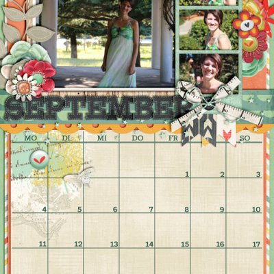 2017 Calendar - September