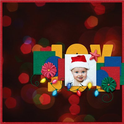 Christmas Lights JOY