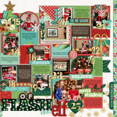 25 Days of Flash the Elf (right)