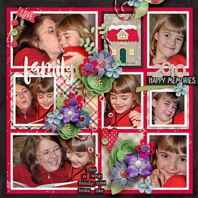 2010 Christmas Grandma and Alex
