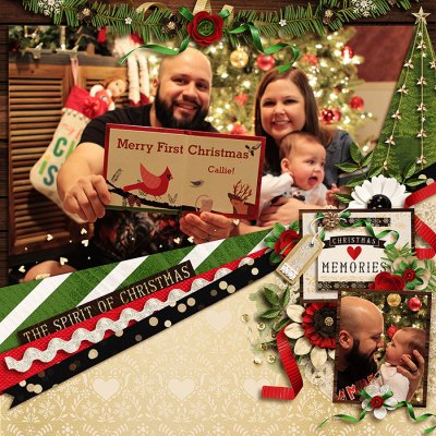 Callie 1st Christmas