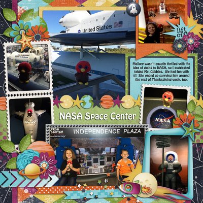 Mr. Gobbles goes to NASA