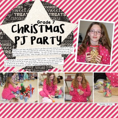 Grade 7 Christmas PJ Party