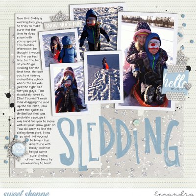 Sledding