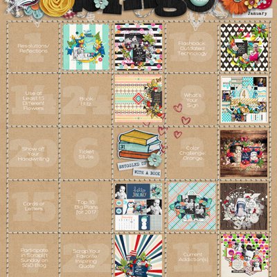January 2017 Bingo