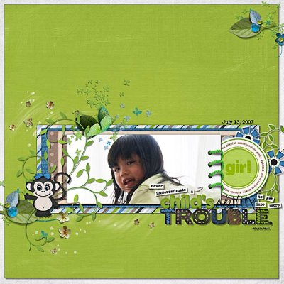 Here comes trouble