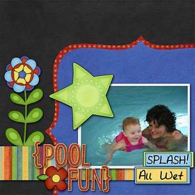 Paper 2 Digi Challenge #24 - Pool Fun