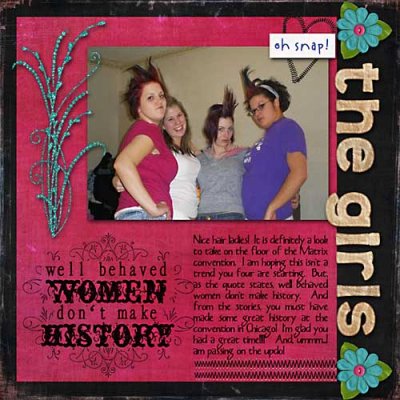 Recipe Challenge #39 - The Girls