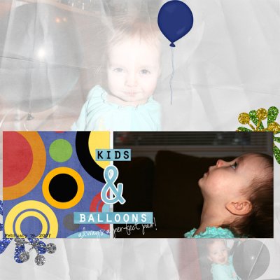 kids and balloons