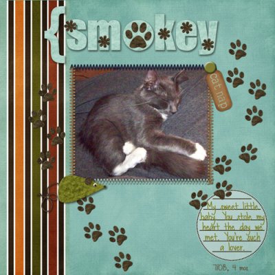 Shutterbug Shakedown Layout - Smokey