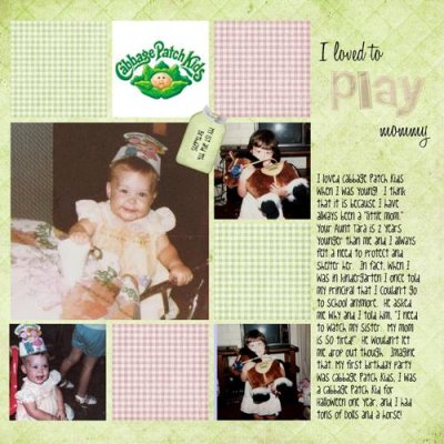 Playing Mommy