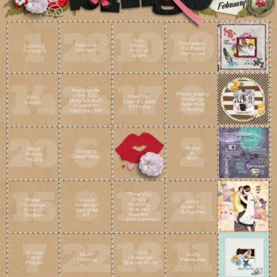February Bingo Card