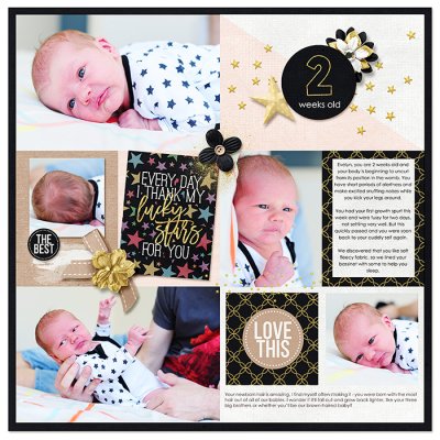 Evelyn at 2 Weeks Old