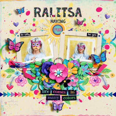 Ralitsa having fun