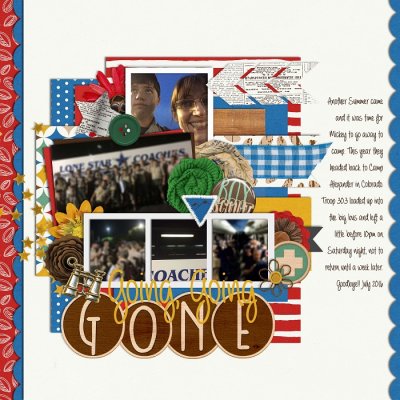 Going, Going Gone July 2016