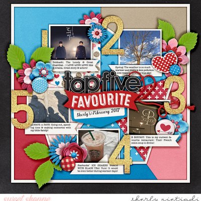 Top 5 faves Feb 2017