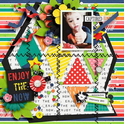 Enjoy the Now: 7 triangles