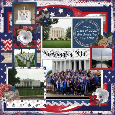 School - Eighth Grade Class Trip to Washington DC