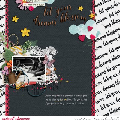 let your dreams blossom