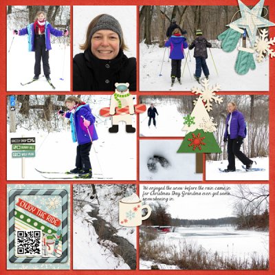 Christmas Eve Skiing, 2016