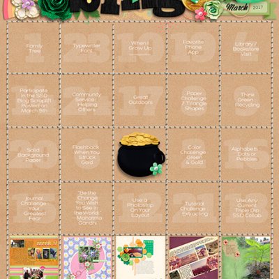 March Bingo Card