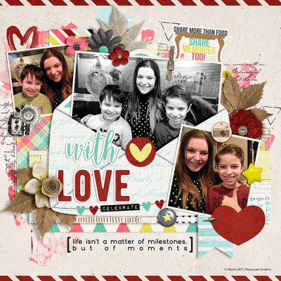 Aunt and nephews