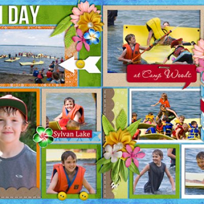 Beach Day at Camp Woods