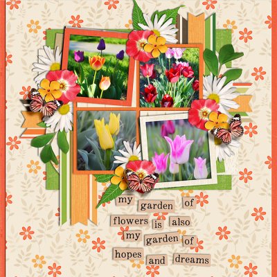 Garden of flowers
