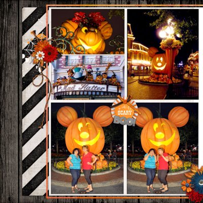 Not So Scary Halloween - Disneyland (left)
