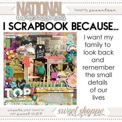 #iscrapbookbecause