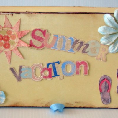 Summer Altered Box
