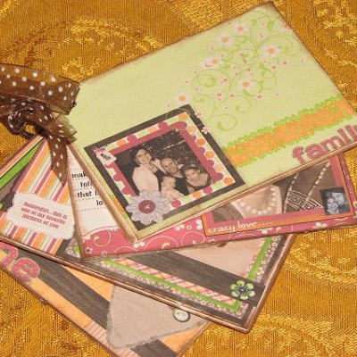 wolf family mini book