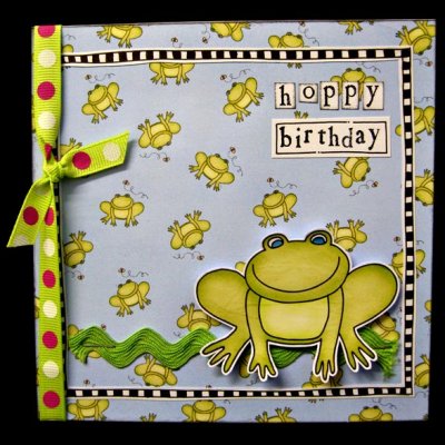 Hoppy Birthday (hybrid card)