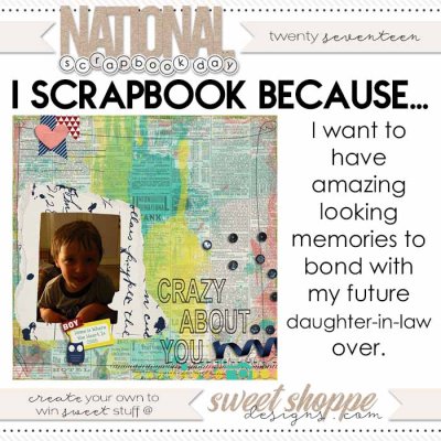 #IScrapbookBecause #2