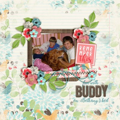 Fun with Buddy (right)
