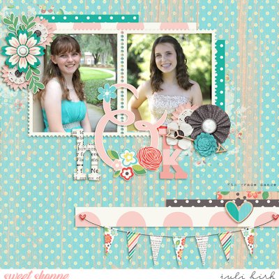 Hannah and Katie 8th Grade Dances