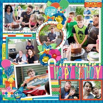 Aiden's Bday left