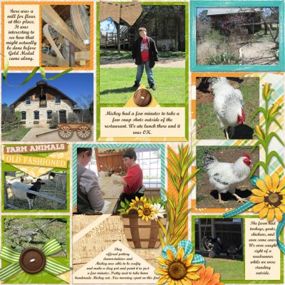 Farm Animals and Clay Pots March 2013