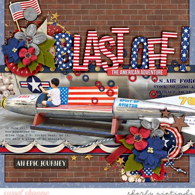 Blast off!