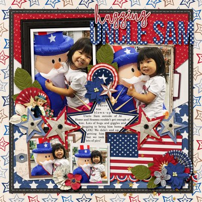 Hugging Uncle Sam