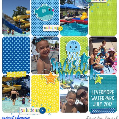 Splashing at the Waterpark