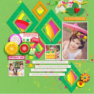 Tutti frutti party by WendyP Designs